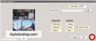 فلتر seamles sborder