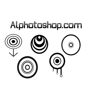 اشكال retro circles