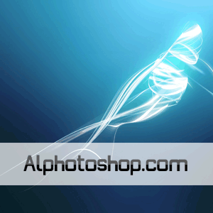 خلفية زرقاء مشعة