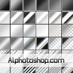 تدرجات سوداء