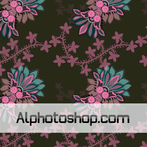 باترن stylized floral