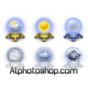 ايقونات magic weather