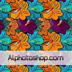 باترن very flowery